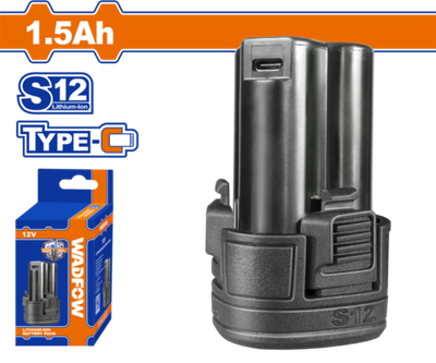 Аккумуляторная батарея 12В 1.5 Ач Type-C (20) WADFOW WLBS5150