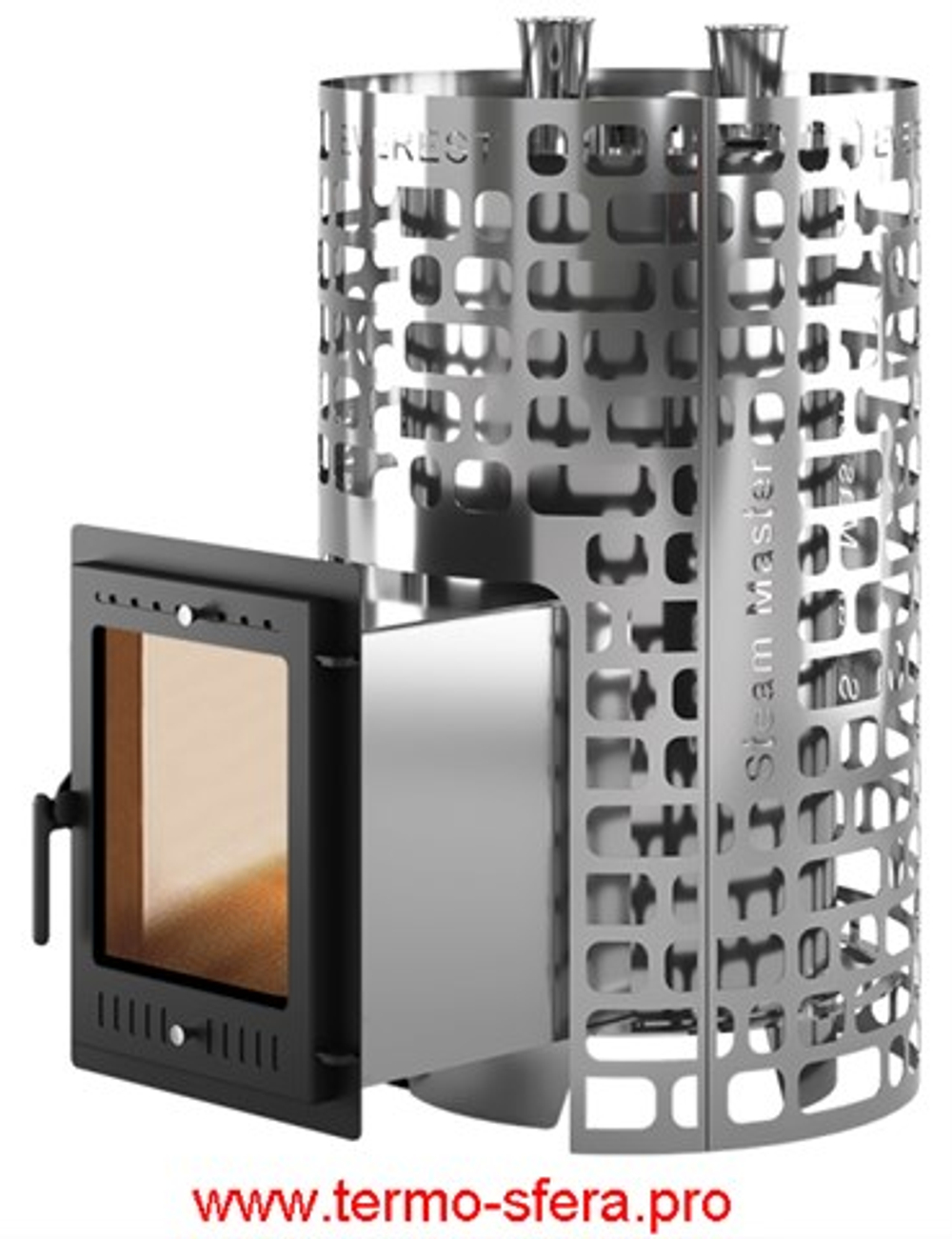 Печь для бани Эверест "Steam Master" 38 INOX (320M)