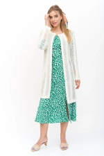 Кардиган 351801/молочный