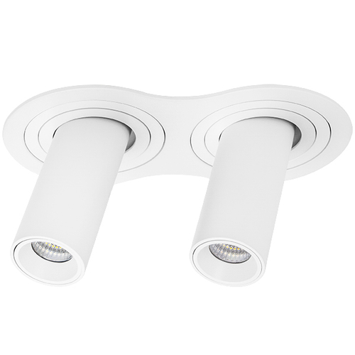 i626262 Светильник INTERO TUBO LED 10W*2 500LM*2 60G БЕЛЫЙ 3000K (217626+217262+217262)