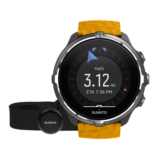 Умные наручные часы SUUNTO SPARTAN SPORT WRIST HR BARO Amber with Belt SS050002000