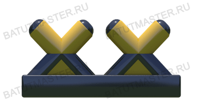 Надувной модуль препятствий «Перевал»