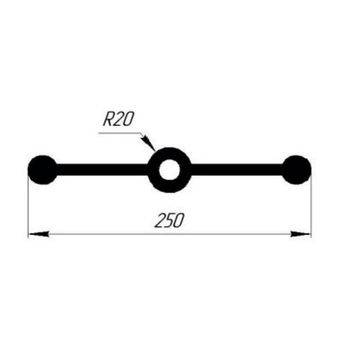 Гидрошпонка EPDM Гидроконтур ЦДР-250/10