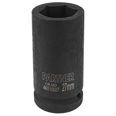 Головка ударная глубокая 27мм (6гр),3/4'' Partner PA-46510027