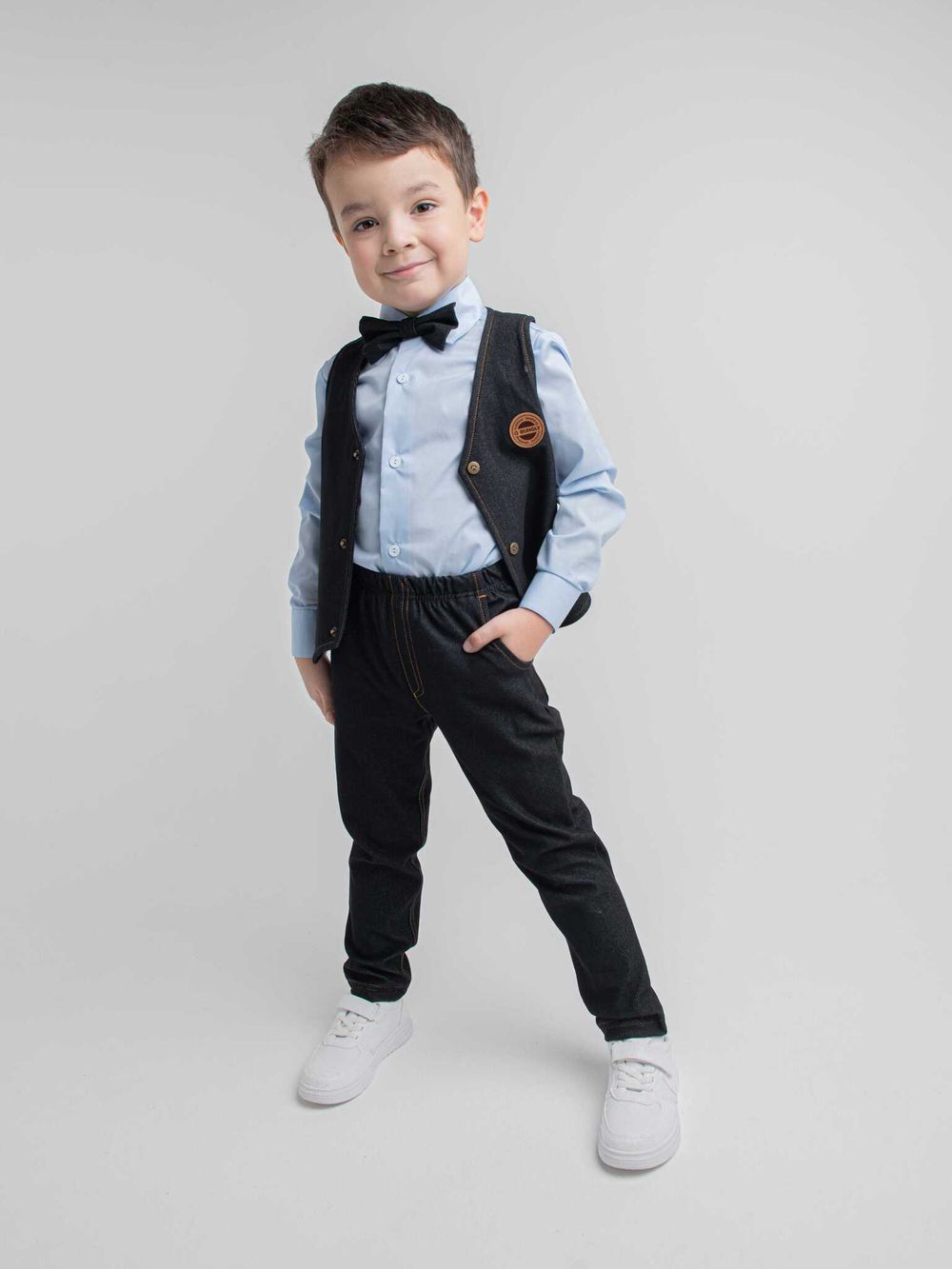 Рубашка классическая "Небо"