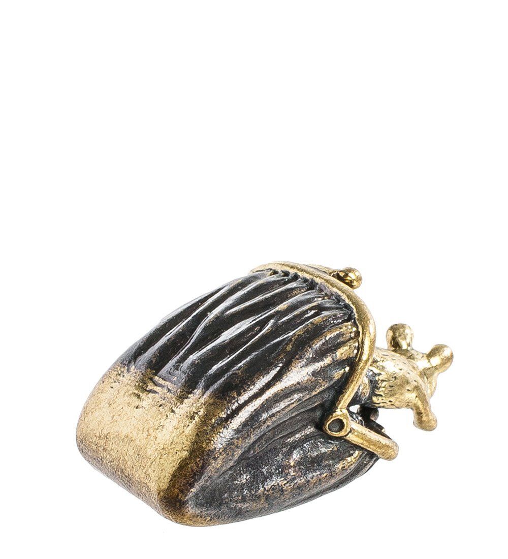 Народные промыслы AM- 624 Фигурка «Мышь в кошельке» (латунь)