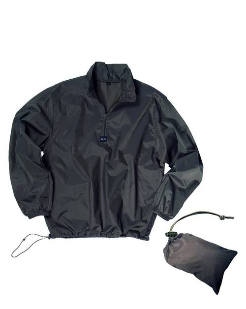 Куртка ветровка Mil-Tec - Windshirt (черная - black)