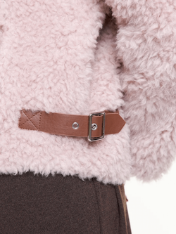 Куртка короткая чебурашка шуба, SilverFox (арт. 1190)