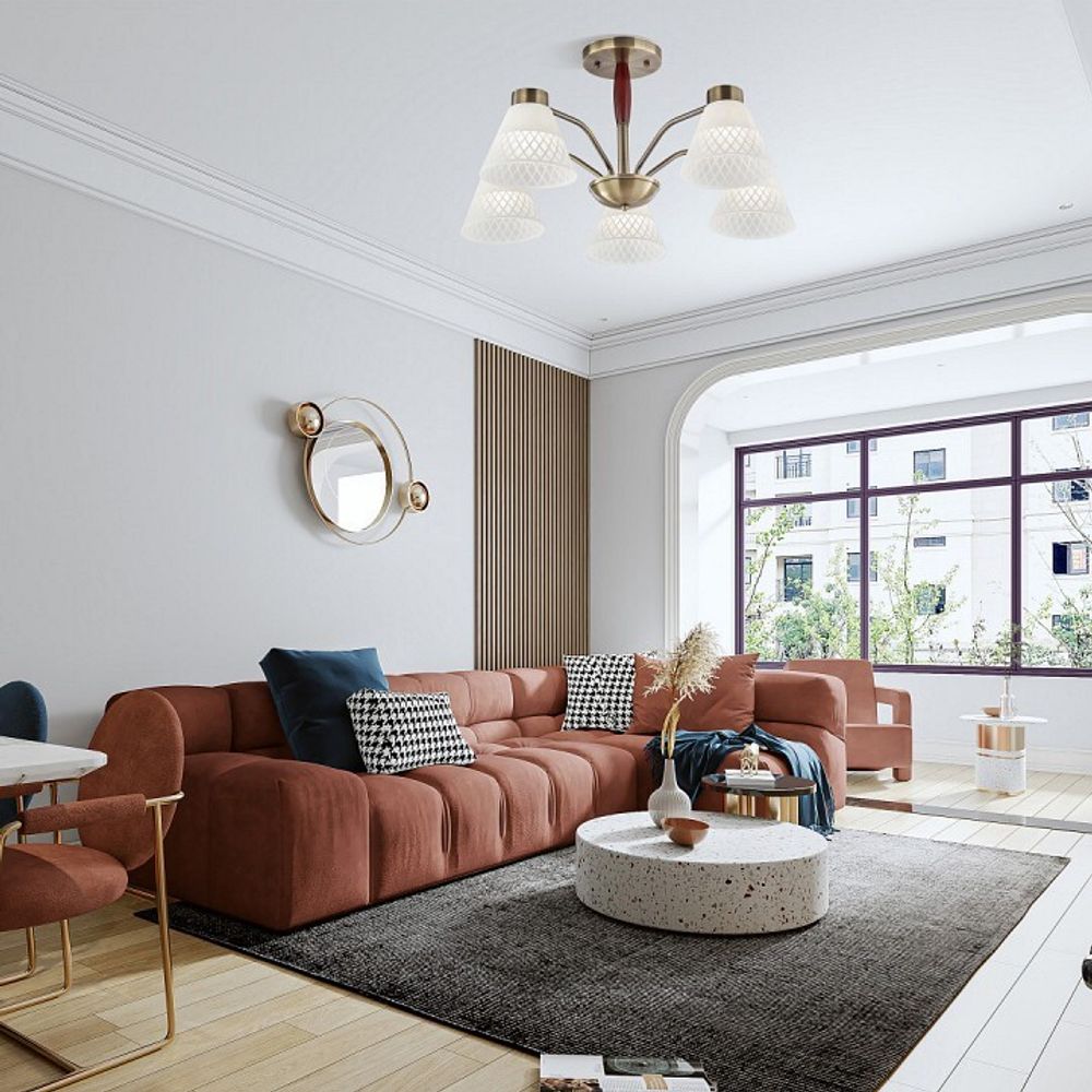 Люстра на штанге Arte Milano Napoli-6350 336350/5 AB