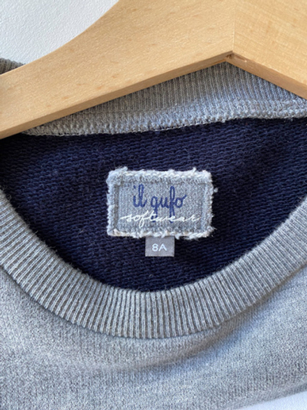 Хлопковый свитшот Il Gufo, 128