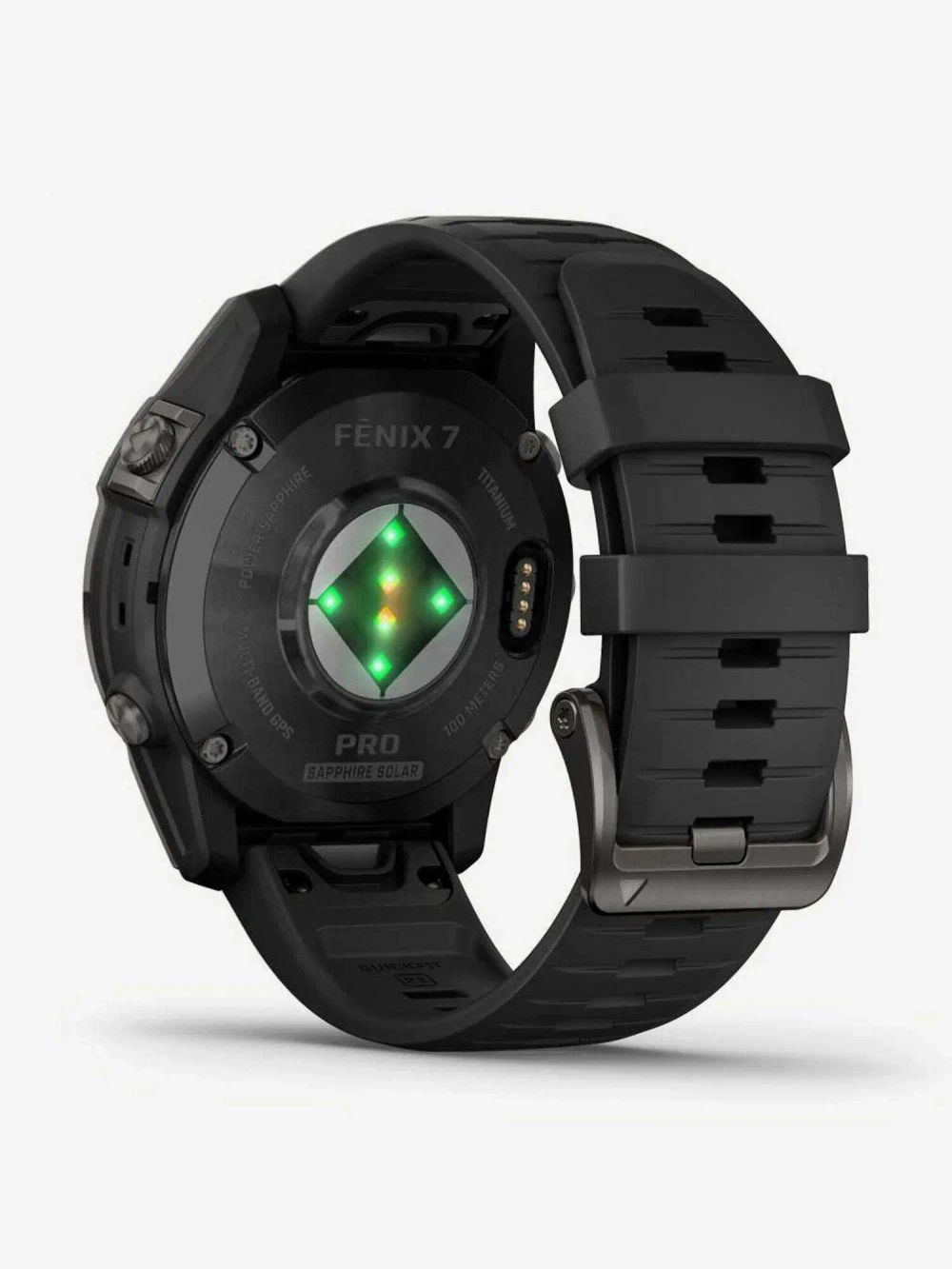 Умные часы Garmin Fenix 7S Pro Sapphire Solar, серый (Carbon Gray)