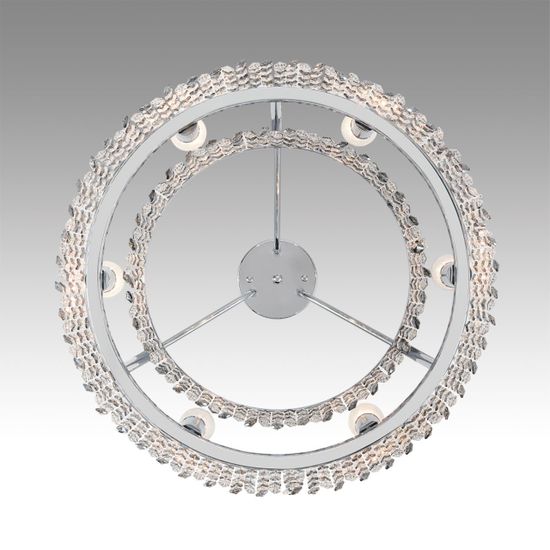 8244/6C CLASSI LN25 150 хром, металл/хрусталь Люстра потолочная E14 6*40W 220V LAYLA