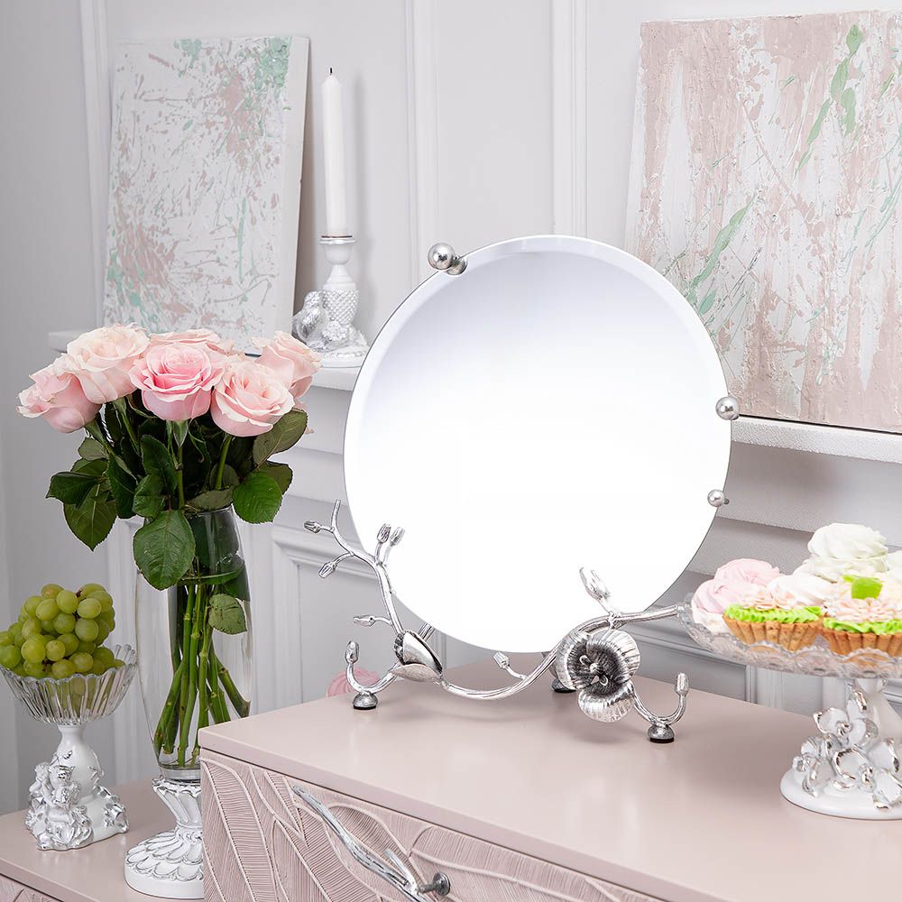 Настольное зеркало Орхидея Айс