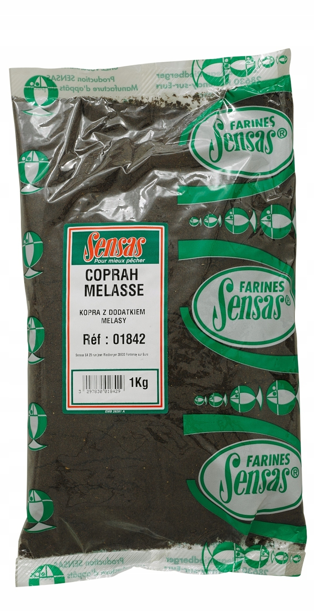 Добавка в прикормку Sensas COPRAH MOLASSES 1кг