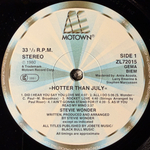 Stevie Wonder ‎– Hotter Than July (Европа 1984г.)