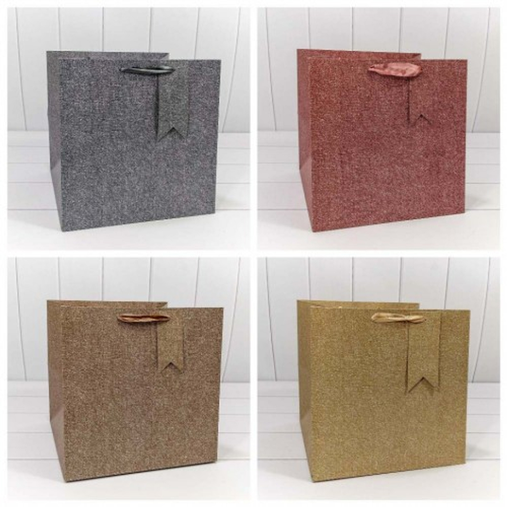 Пакет подарочный 30х30х30см "Премиум" (Микс)