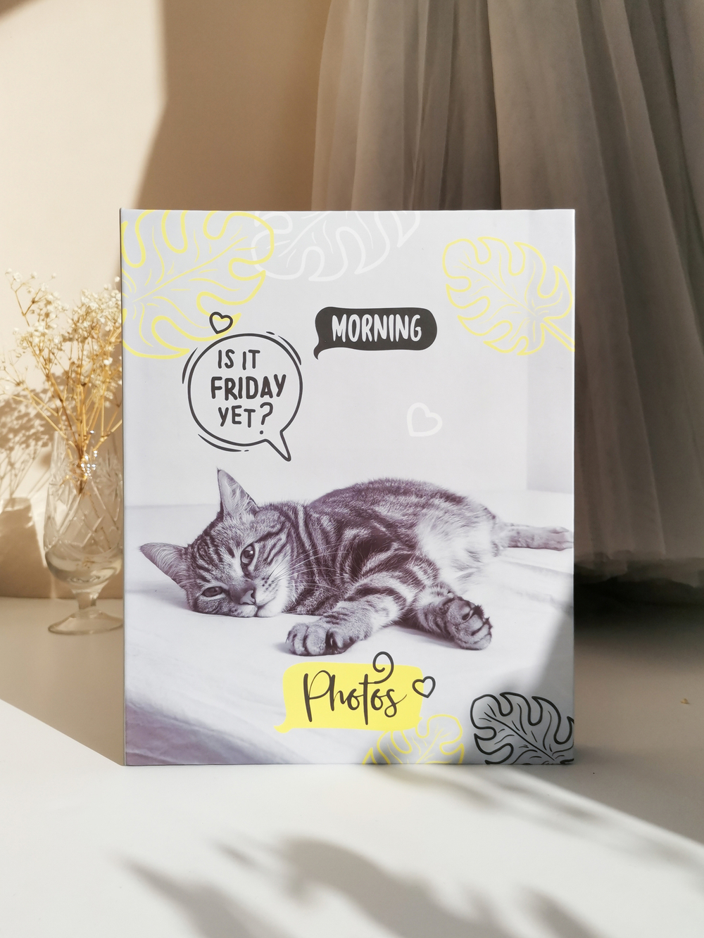 Фотоальбом на 200 фото 10х15 см, пластик. листы fluffy pets Муррр