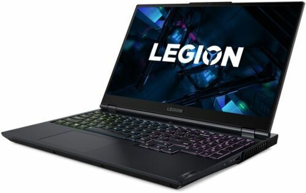 15.6" Ноутбук Lenovo Legion 5 15ACH6H 1920x1080, AMD Ryzen 5 5600H 3.3 ГГц, RAM 16 ГБ, DDR4, SSD 1ТБ, NVIDIA GeForce RTX 3070, Win 11, RU, 82JU000WRK, Phantom Blue