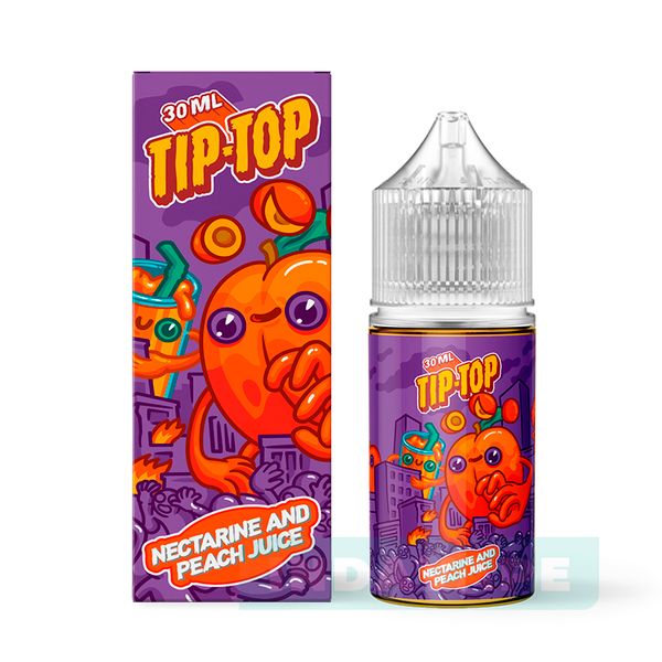 Купить Жидкость Tip-Top Salt - Nectarine & Peach Juice 30 мл