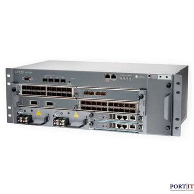 Сетевое оборудование Juniper MX104-40G-DC-BNDL в составе MX104 Promotional bundle, 2x10GE, 2 MIC slo