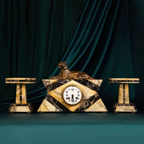 Винтаж: Винтажный Кабинетный/Каминный комплект в стиле Ар-Деко