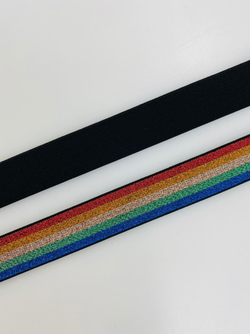 Резинка разноцветная 2.5 см