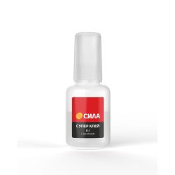 Супер-клей СИЛА SSBL1-8 8 г туба с кисточкой | Сила