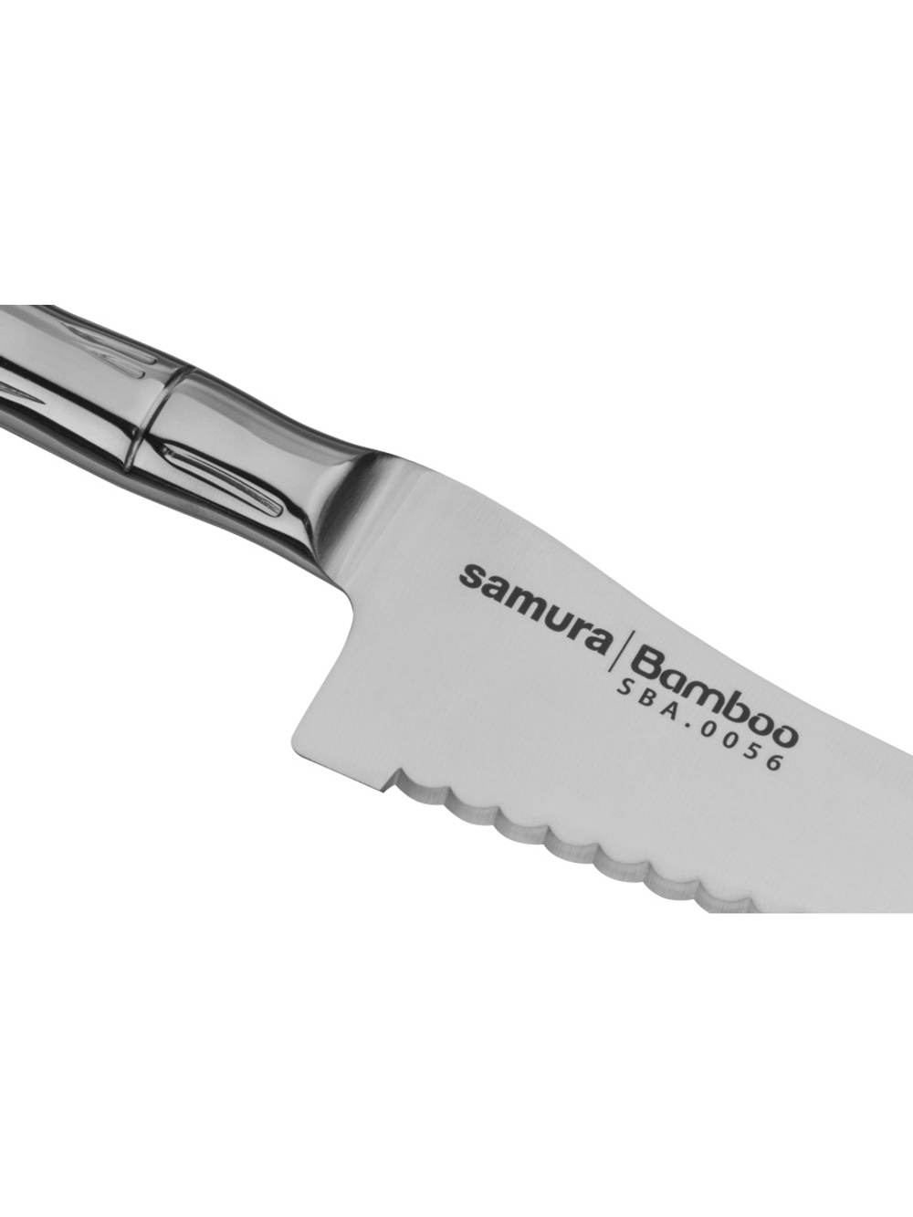 Нож кухонный для замороженных продуктов Samura Bamboo SBA-0056