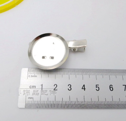 Набор основ 2 в 1 (булавка и зажим, 28мм) 4 шт