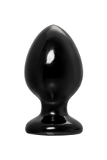 Анальная втулка TOYFA POPO Pleasure Cetus α, PVC, черная, 11,5 см, Ø 6,2 см
