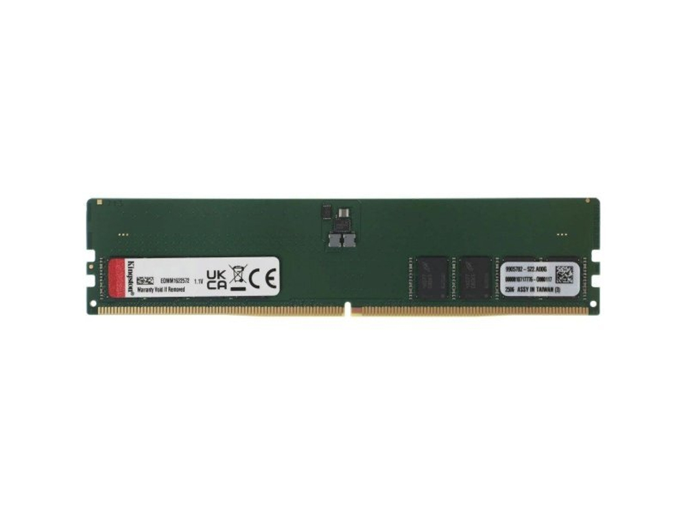 Оперативная память Kingston Value Ram KVR56U46BD8-64, DDR5 1х 64ГБ 5600 МГц, DIMM, RTL