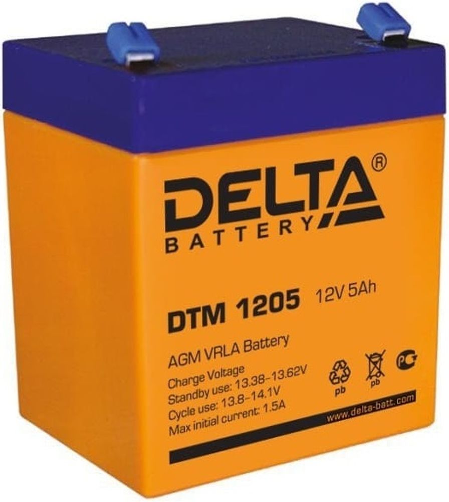 DELTA DTM 1205 аккумулятор