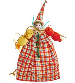 РусКукла RK-619 Кукла-мешочек «Клоун»