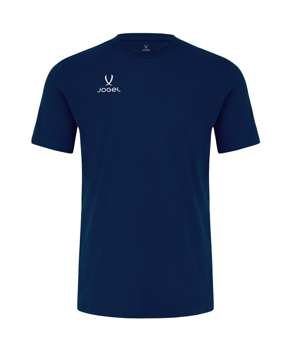 Футболка повседневная Jogel ESSENTIAL 2.2 Cotton Tee, темно-синий