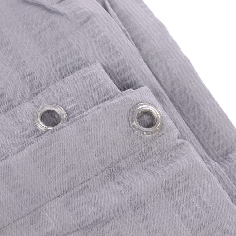 Штора для ванной 180х200см SWANNY, GRANIT3, серый, полиэстер, SWC-80-24-GRY