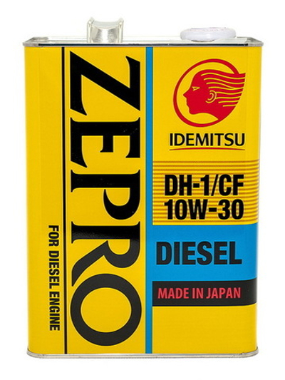 IDEMITSU ZEPRO Diesel 10W30 DH-1 CF Масло моторное минеральное 4L