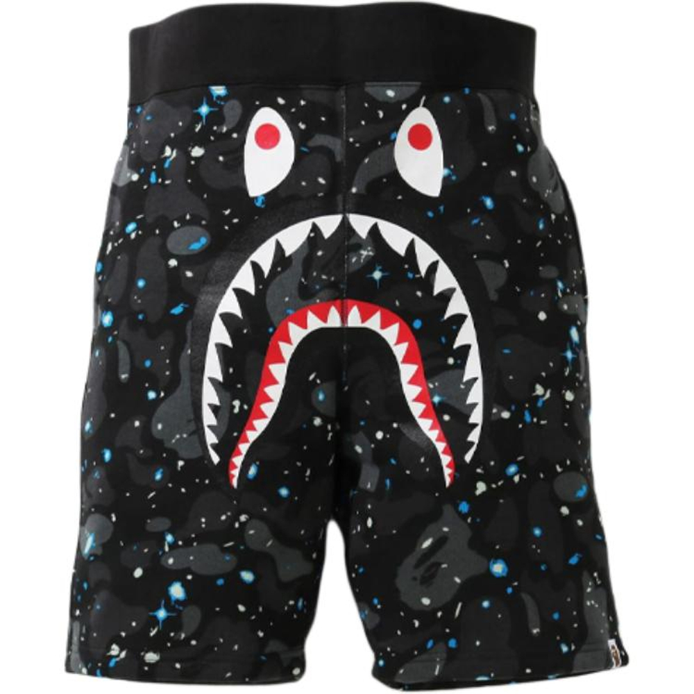 A Bathing Ape Space Camo Shark Sweat Шорты