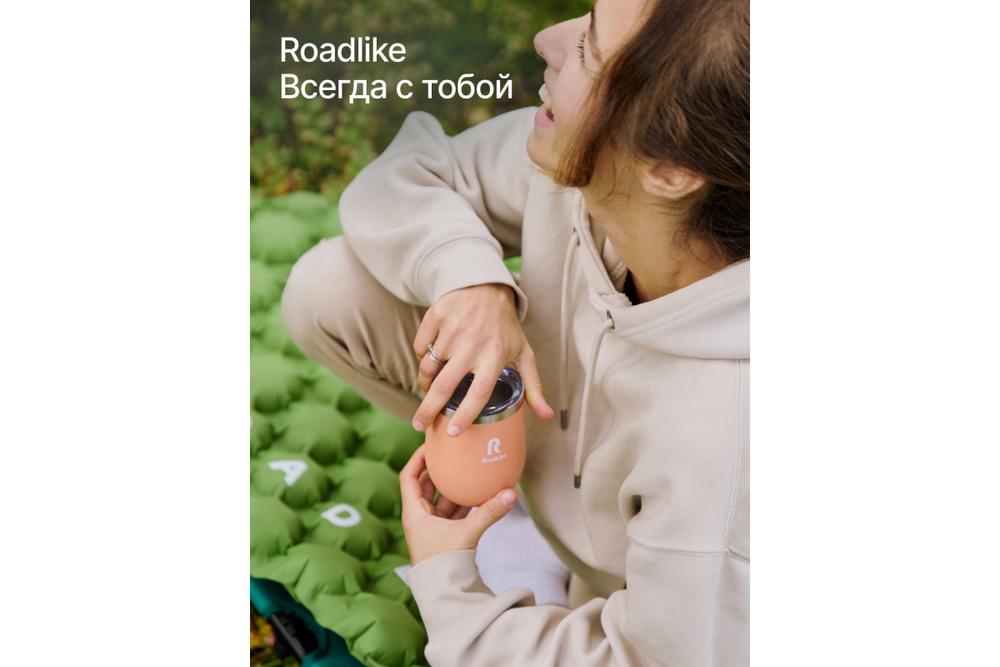Термокружка RoadLike Mug 350мл, коралл