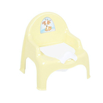 Детский кресло-горшок для детей молочный