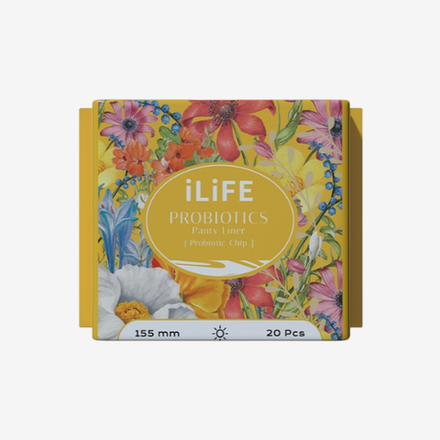Женский уходовый лайнер с пробиотиками 155мм 20шт iLiFE (0,10PV+купон)