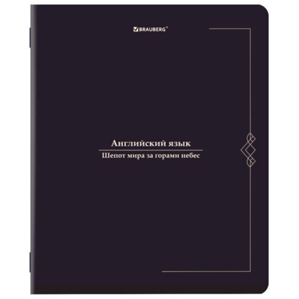 Тетради предметные, КОМПЛЕКТ 12 ПРЕДМЕТОВ, 48 л., SoftTouch, BRAUBERG "VINTAGE", 405183