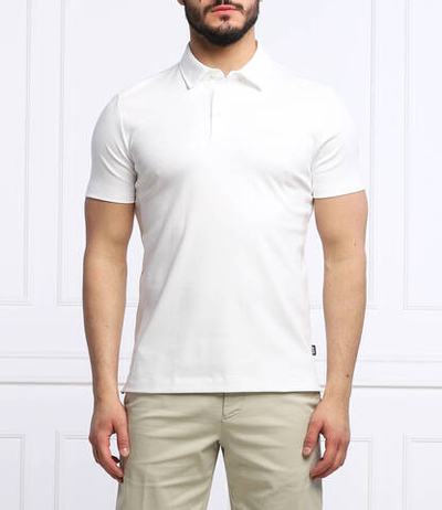 Поло Palosh 30 BOSS BLACK - белый(50471335)