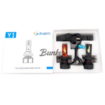 Светодиодные автомобильные LED лампы Sariti Y1 H4 5500K,12V