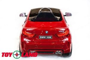 Детский электромобиль Toyland BMW X6M mini Красный