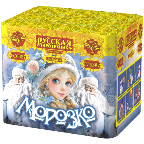 Батарея салютов "Морозко" (0,8"х24)