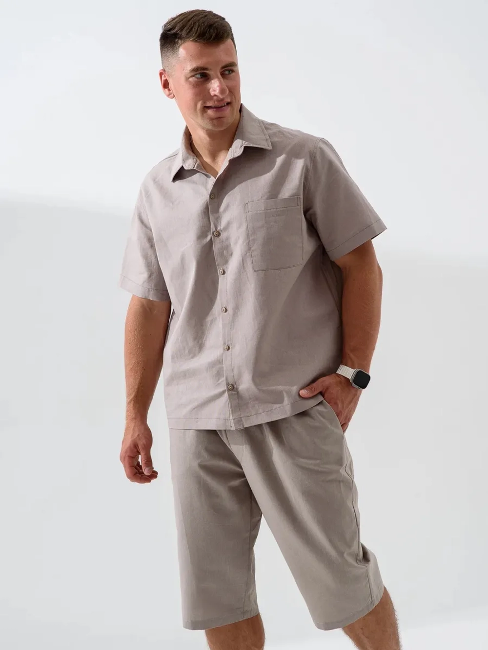 Бриджи мужские "Льняные"