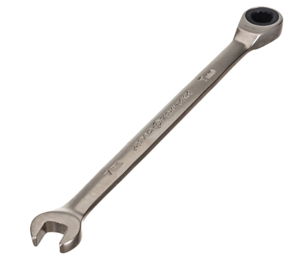 Ключ комбинированный трещоточный 7мм. "Дело Техники" 515007