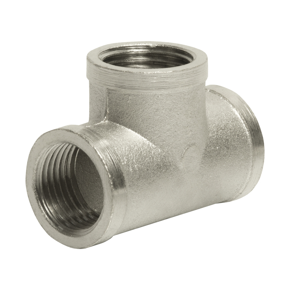 Тройник 1/2'' вн/вн/вн никель