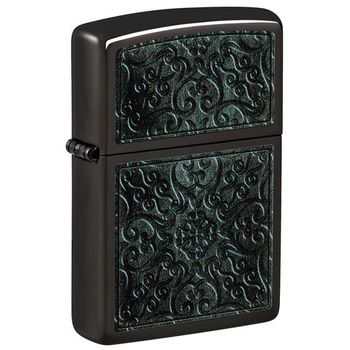 Зажигалка Zippo Pattern с покрытием High Polish Black (48961)