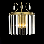 Citilux Инга CL335323 Бра хрустальное с выключателем Бронза